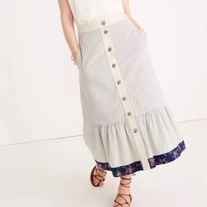 Madewell X The New Denim Project Skirt